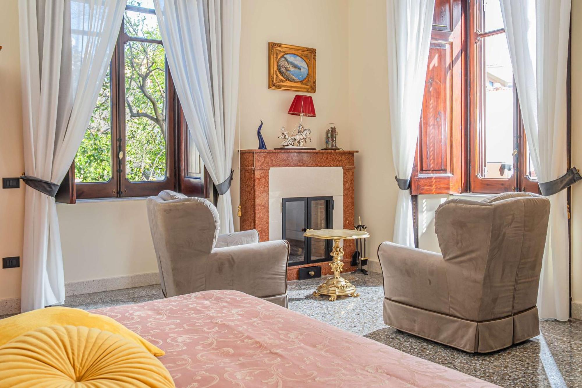 Villa Agostino Luxury B&B Vico Equense Exterior photo